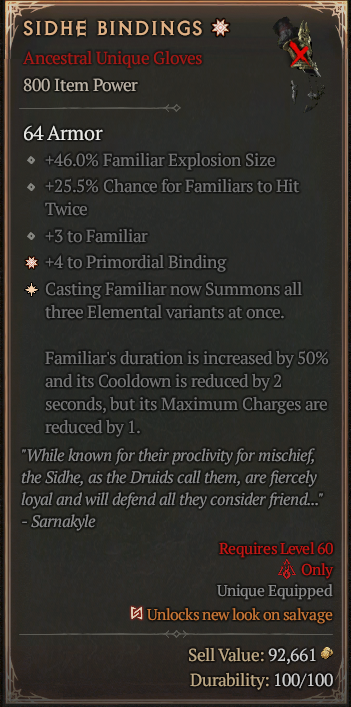 Sorcerer Build